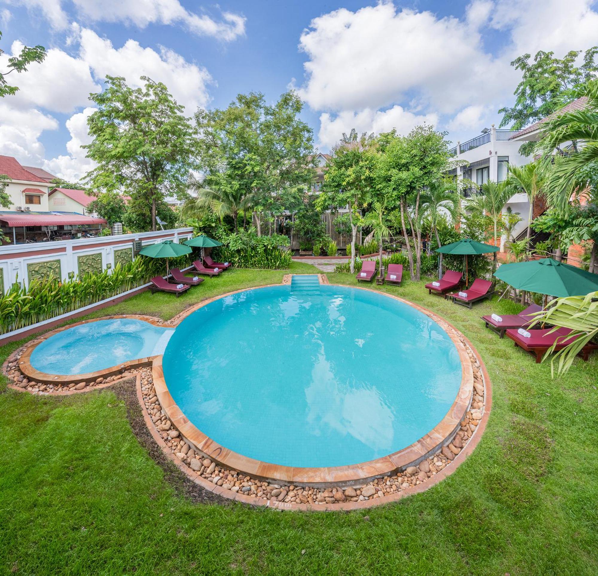 Bamboo Retreat Villa Siem Reap Exterior foto